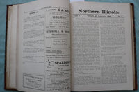 1905-1906 NORTHERN ILLINOIS NORMAL SCHOOL - BOUND VOLUME - KD 9651