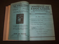 1932 JANUARY-DECEMBER JOURNAL OF EDUCATION BOUND VOLUME - R 885