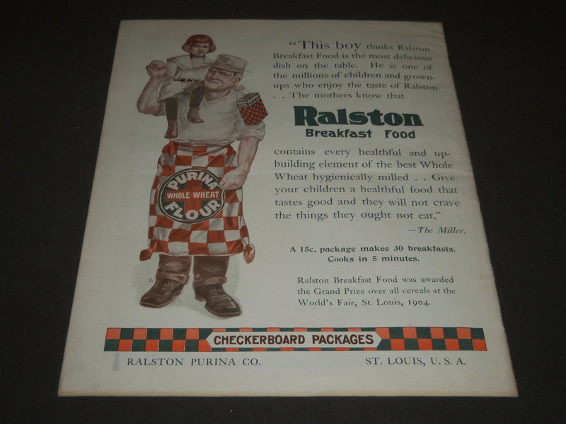 1905 JANUARY 28 THE SATURDAY EVENING POST MAGAZINE - ILLUSTRATED COVER - SP 760