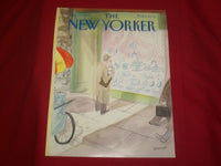 1991 OCTOBER 14 NEW YORKER MAGAZINE FRONT COVER ONLY - GREAT ART FOR FRAMING