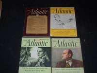 1931-1948 THE ATLANTIC MONTHLY MAGAZINE-LOT 18 ISSUES-STORIES & ARTICLES-WR 1364