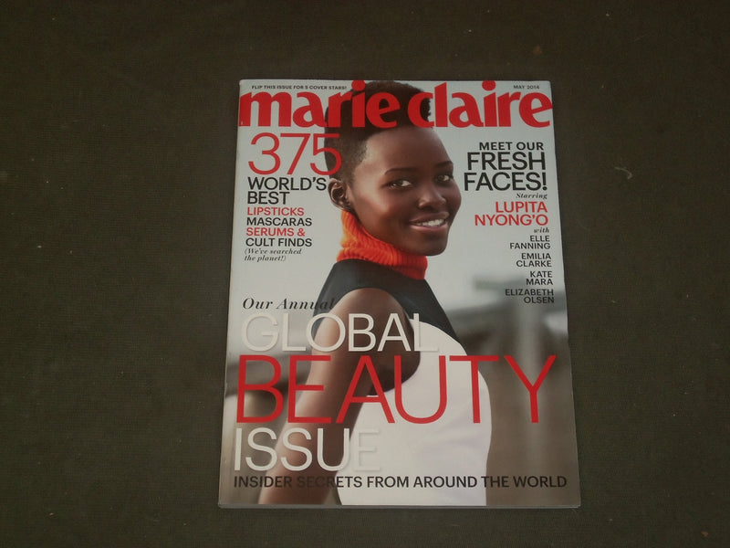 2014 MAY MARIE CLAIRE MAGAZINE - LUPITA NYONG'O DUAL COVERS - B 3366