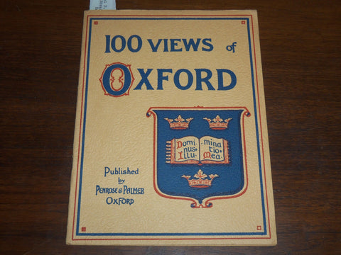 1900'S 100 VIEWS OF OXFORD PUBLISHED BY PENROSE & PALMER - NICE PHOTOS - K 1259