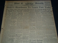 1946 OCT 1 PANAMA STAR & HERALD NEWSPAPER - HITLER'S HENCHMEN TO LEARN - NT 7540