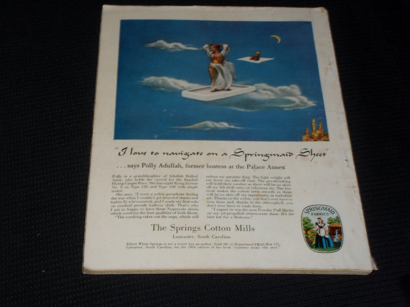 1954 MAY TRUE MAGAZINE - THE MAN'S ISSUE FRONT COVER - E 3831