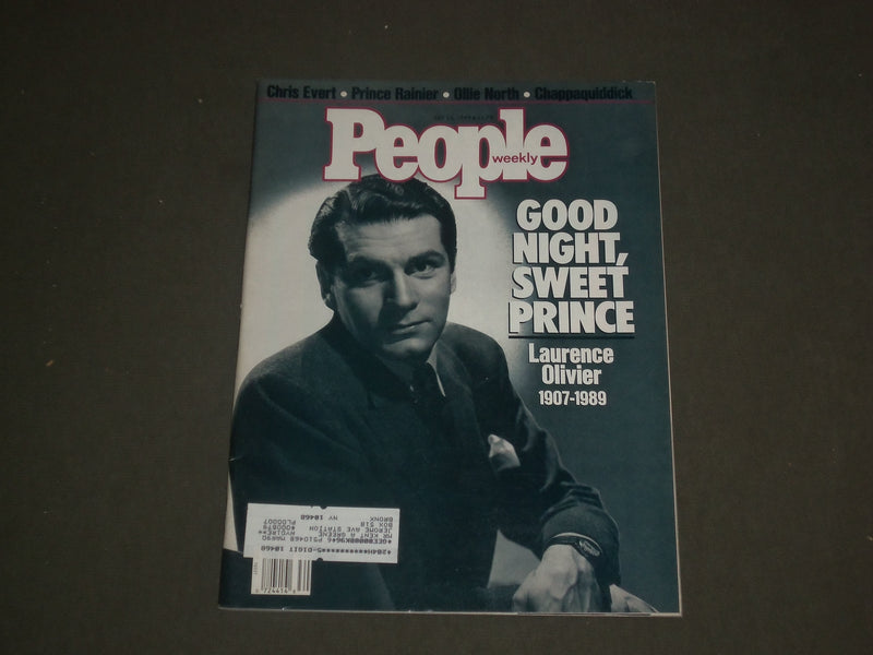 1989 JULY 24 PEOPLE MAGAZINE - LAURENCE OLIVIER 1907-1989 - B 4680