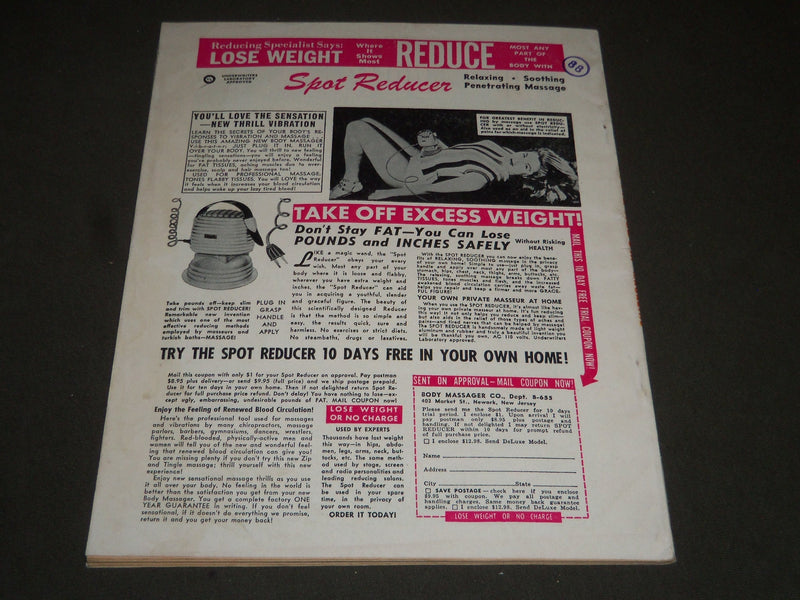 1957 FALL MOVIE ALBUM MAGAZINE - REYNOLDS & AUDREY HEPBURN COVER - ST 4990
