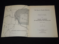 1963 THE STORY OF NAVAHO WEAVING BOOK BY KATE PECK KENT - J 7381