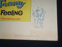 1965 THAT FUNNY FEELING 1/2 SHEET MOVIE POSTER - SANDRA DEE, BOBBY DARIN - P 442