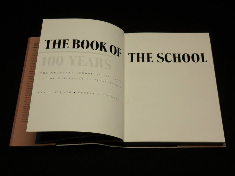 1990 THE BOOK OF THE SCHOOL 100 YEARS HARDCOVER BOOK - PENN - R 713D
