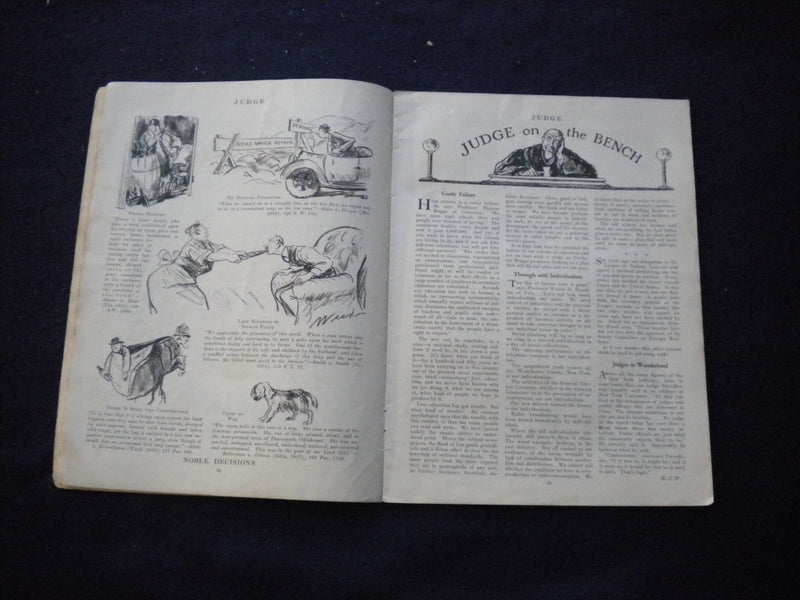 1931 APRIL 18 JUDGE MAGAZINE - SPRING! - B 438R
