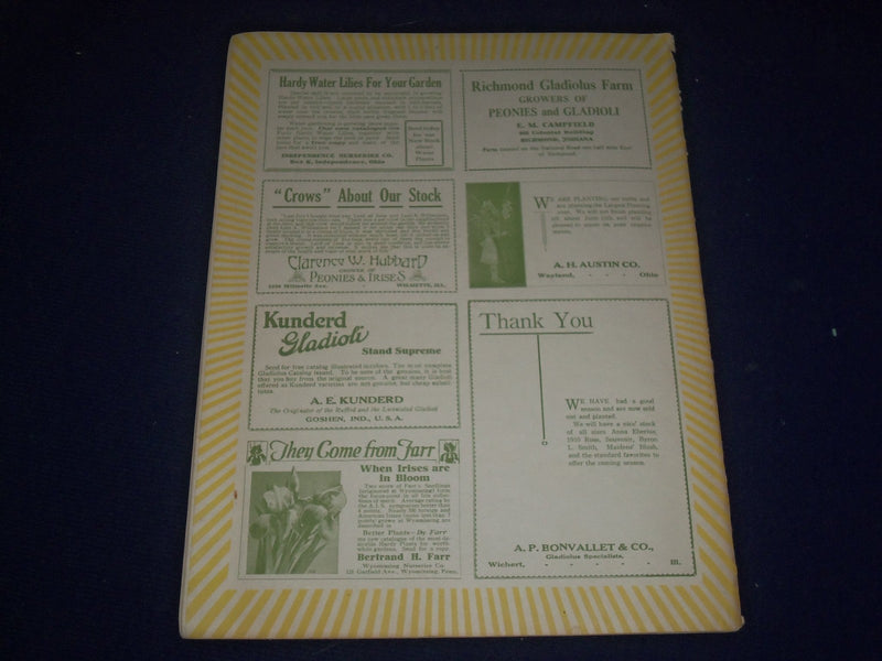 1924 JUNE THE FLOWER GROWER MAGAZINE - MISS ISABEL GARDERN - ADS - J 1205