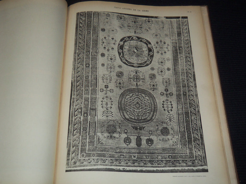 1900'S TAPIS DE LA CHINE - SOIERIES ET VELOURS ORIENTAUX FRENCH VOLUME - Z 221