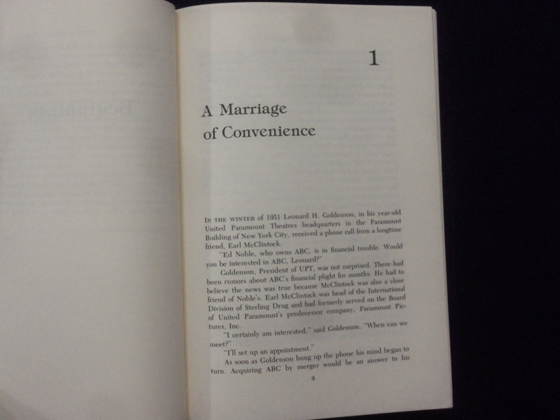 1979 INSIDE ABC HARDCOVER BOOK BY STERLING QUINLAN - SIGNED - KD 9333