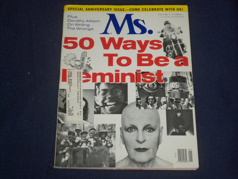 1994 JULY/AUGUST MS. MAGAZINE - 50 WAYS TO BE A FEMINIST - ST 6072