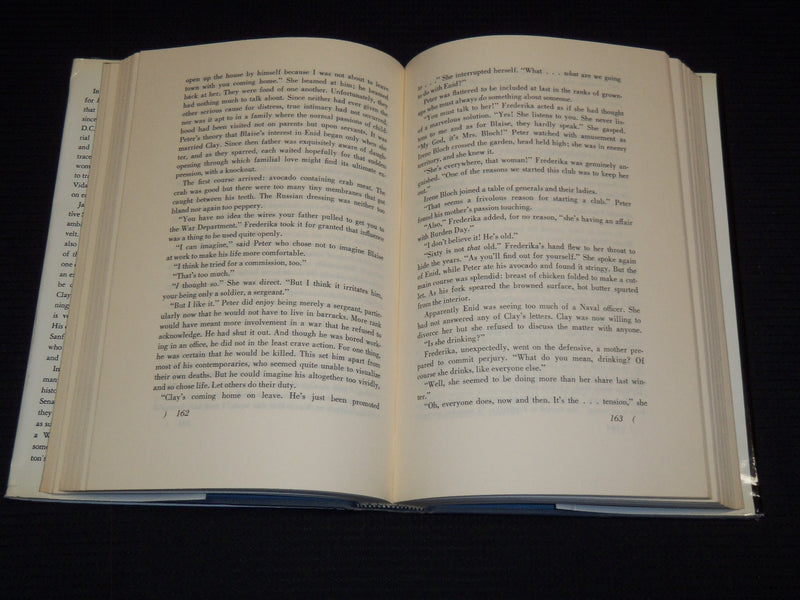 1967 WASHINGTON D. C. A NOVEL BY GORE VIDAL - HARDCOVER BOOK - KD 7719
