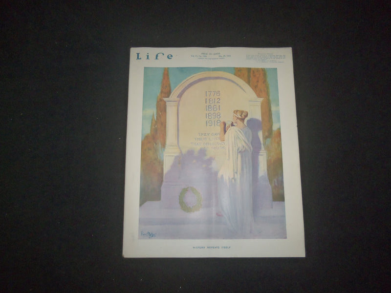 1919 MAY 29 LIFE MAGAZINE - HISTORY REBEATS ITSELF - L 769E