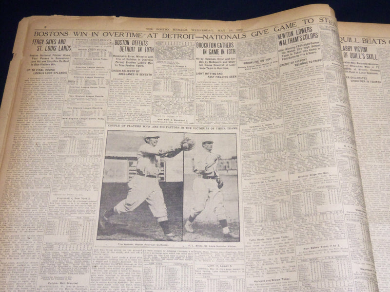 1909 MAY 19 THE BOSTON HERALD - HARVARD'S FAREWELL TO DR. ELIOT - BH 402
