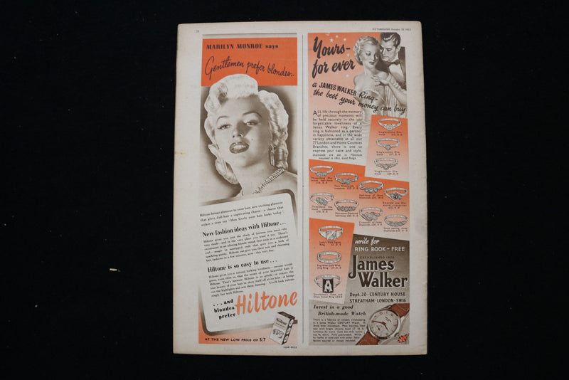 1953 OCTOBER 10 PICTUREGOER MAGAZINE - YVONNE DE CARLO COVER - E 26020