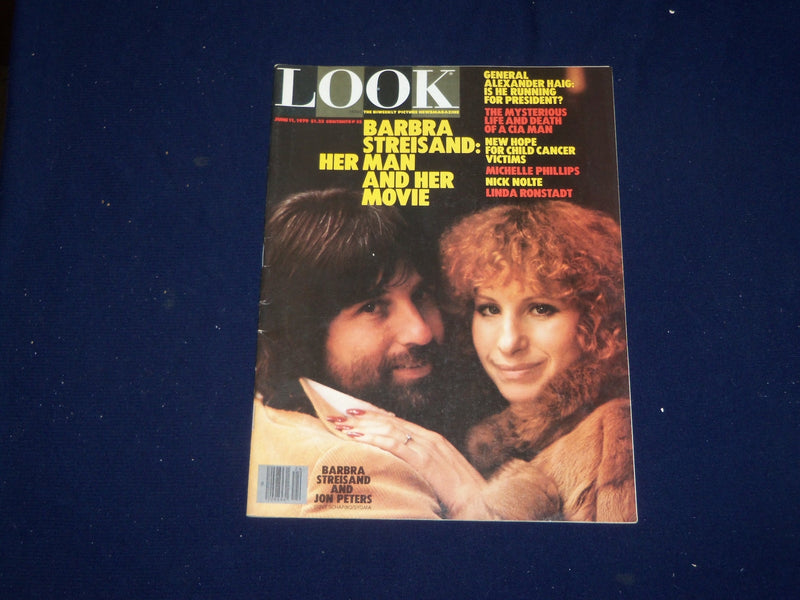 1979 JUNE 11 LOOK MAGAZINE - BARBRA STREISAND & JON PETERS COVER - SP 9698