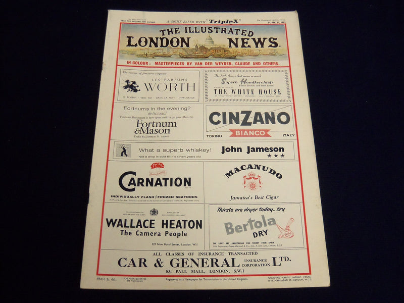 1962 JUNE 23 ILLUSTRATED LONDON NEWS MAGAZINE - THE PROCESSION - 8104