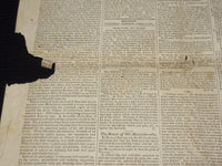 1824 APRIL 3 COLUMBIAN CENTINEL NEWSPAPER - GREAT ELECTION AT HAND - NP 3878H