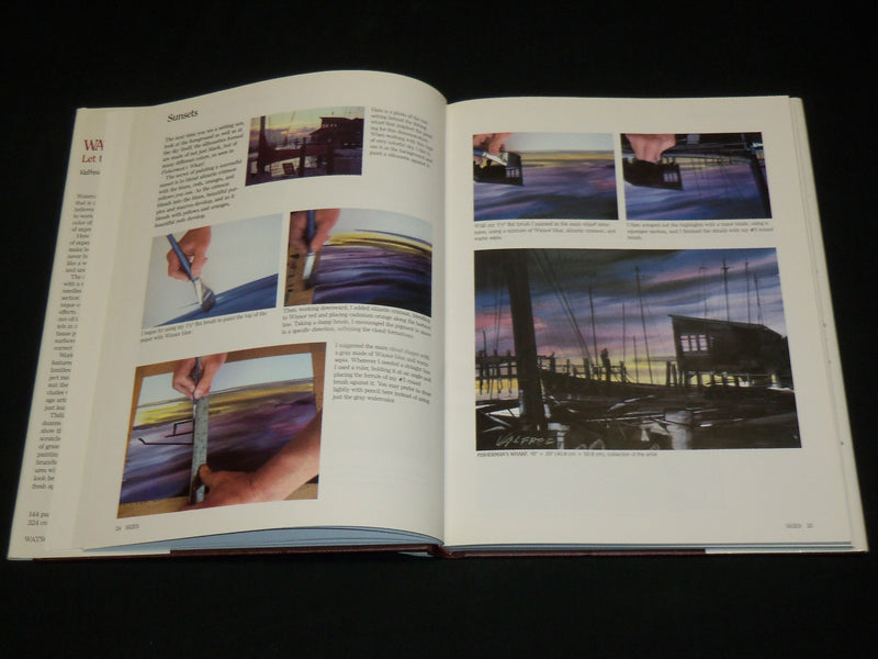 1988 WATERCOLOR LET THE MEDIUM DO IT BOOK BY VALFRED THELIN & BURLIN - I 1940