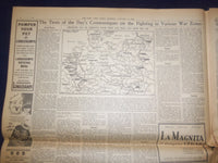 1945 JAN 15 NEW YORK TIMES - RUSSIANS CROSS LAST RIVER BEFORE CRACOW - NP 6653