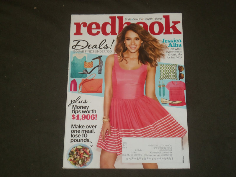 2014 APRIL REDBOOK MAGAZINE - JESSICA SIMPSON COVER - B 1592