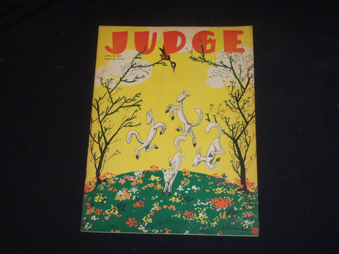 1931 APRIL 18 JUDGE MAGAZINE - SPRING! - ST 5678