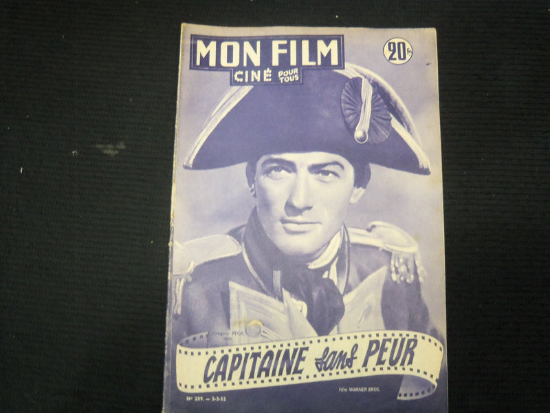 1952 MARCH 5 MON FILM FRENCH MAGAZINE - GREGORY PECK - E 26133