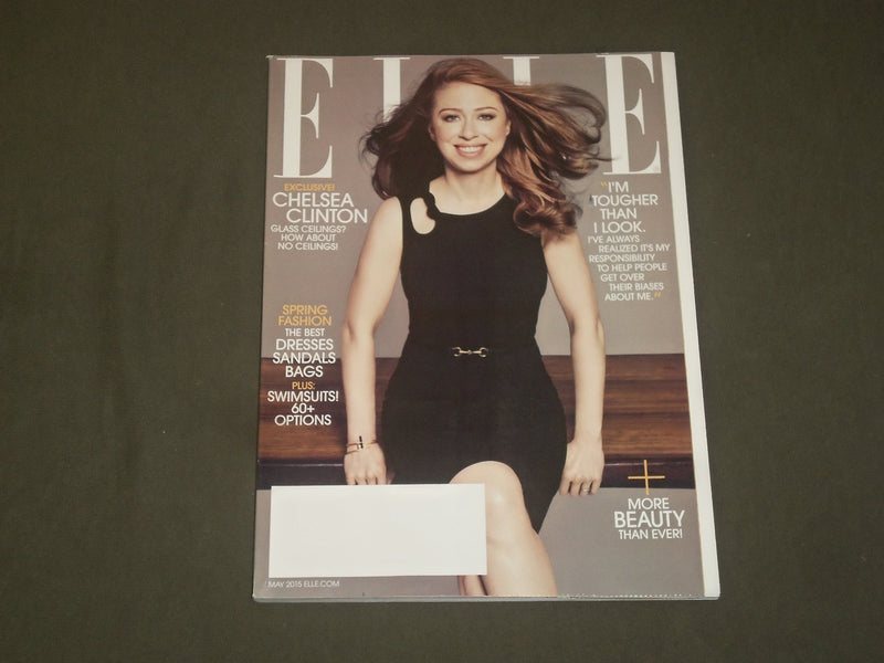 2015 MAY ELLE MAGAZINE - CHELSEA CLINTON COVER - B 1804