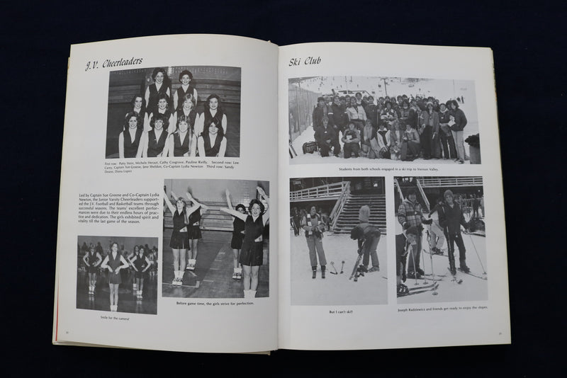 1980 PEACE PACT QUEEN OF PEACE HIGH SCHOOL YEARBOOK - NO. ARLINGTON, NJ- YB 3444