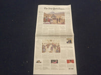2021 FEB 15 NEW YORK TIMES - TRIAL'S SPECTACLE OVER, BIDEN SETS AGENDA IN MOTION