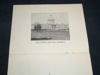 1948 THE ROMANCE OF MINNESOTA BOOK BY VESTA CORNISH ARMSTRONG - J 8758