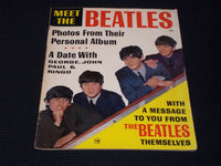 MEET THE BEATLES MAGAZINE - PERSONAL PHOTO ALBUM FRONT COVER - E 16078