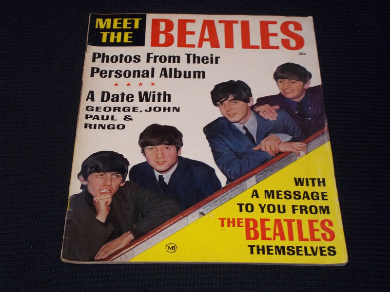 MEET THE BEATLES MAGAZINE - PERSONAL PHOTO ALBUM FRONT COVER - E 16078
