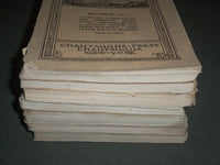 1909-1911 THE CHAUTAUQUAN MAGAZINE LOT OF 7 ISSUES - NEW YORK - WR 461