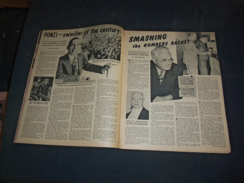 1949 MAY THE NATIONAL POLICE GAZETTE MAGAZINE - EDDIE ARCARO - B 5934