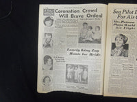 1937 FEB 21 NEW YORK SUNDAY MIRROR - FATAL PLANE CRASH LAID TO MIRAGE - NP 2318