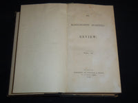 1849 THE MASSACHUSETTS QUARTERLY REVIEW BOUND VOLUME NO. 2 - KD 5633C