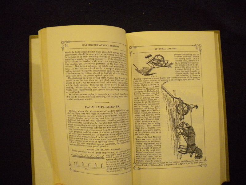1979 ILLUSTRATED ANNUAL REGISGTER 1855-6-7 HARDCOVER BOOK - KD 8063