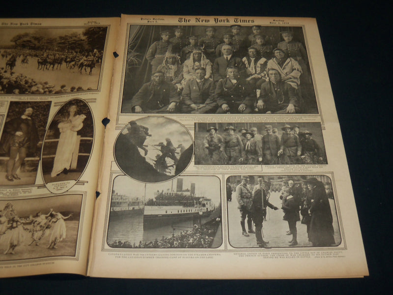 1916 JUNE 4 NEW YORK TIMES ROTO PICTURE SECTION - BELMONT PARK RACES - NT 8965