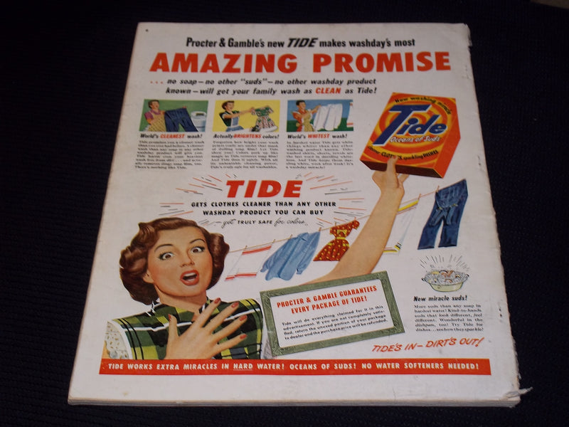 1949 OCTOBER MCCALL'S MAGAZINE - NICE FASHION FRONT COVER - E 20266