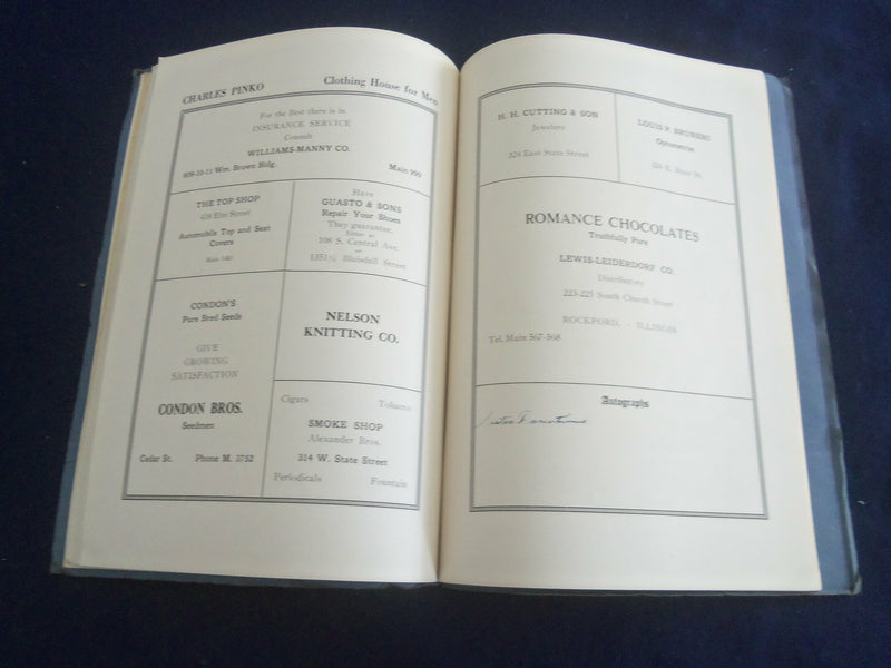 1923 THE THOMIST ST. THOMAS HIGH SCHOOL YEARBOOK - ROCKFORD, ILLINOIS - YB 2622