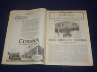 1918 AUGUST 31 COLLIER'S MAGAZINE - THE BIRD OF SERBIA BY JULIAN STREET- ST 6742