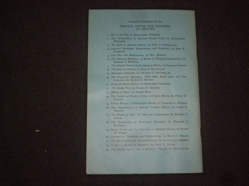 1957 THE SOUTH IN AMERICAN HISTORY SOFTCOVER BOOK BY OTIS A. SINGLETARY - J 9866