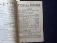 1914 JANUARY PHYSICAL CULTURE MAGAZINE-FACIAL EXERCISE & POSSIBILITIES -SP 1534H
