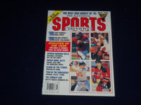 1995 THE NATIONAL SPORTS REVIEW MAGAZINE-MICHAEL JORDAN & RIPKIN COVER- SP 5360
