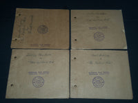 1930'S THE SPIDER'S WEB - COATES HOUSE KANSAS CITY ORIGINAL SCRIPT LOT - O 1987A